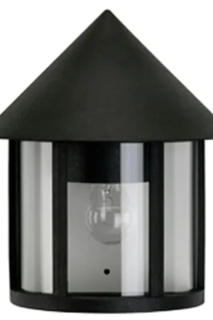 Albert - Buitenlamp plat Toit 30cm - zwart Korting