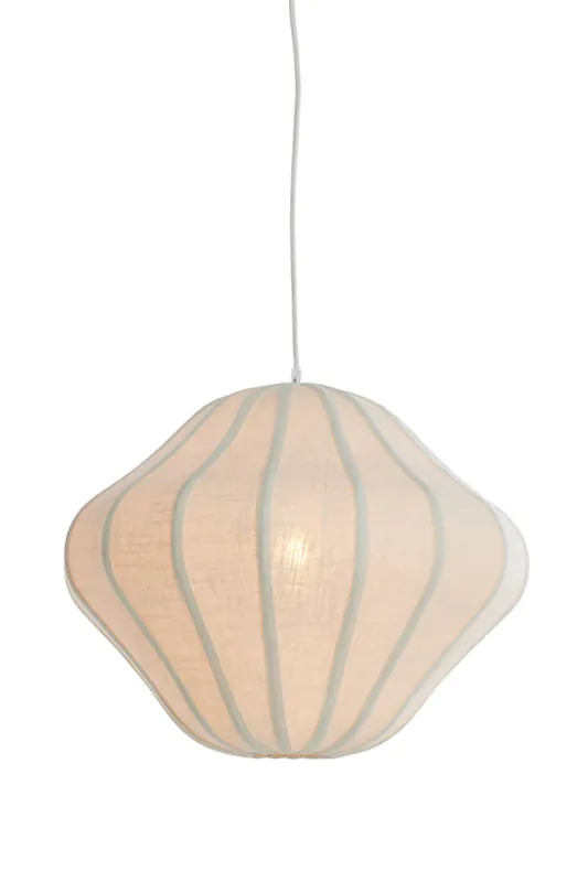 Light & Living - Witte hanglamp Sukau Ø 50cm Beperkte Voorraad