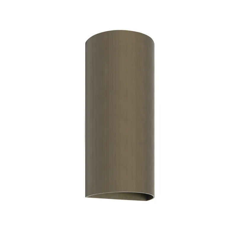 Highlight - Design opbouwspot Hera Up Down rond koper brons Actieprijs