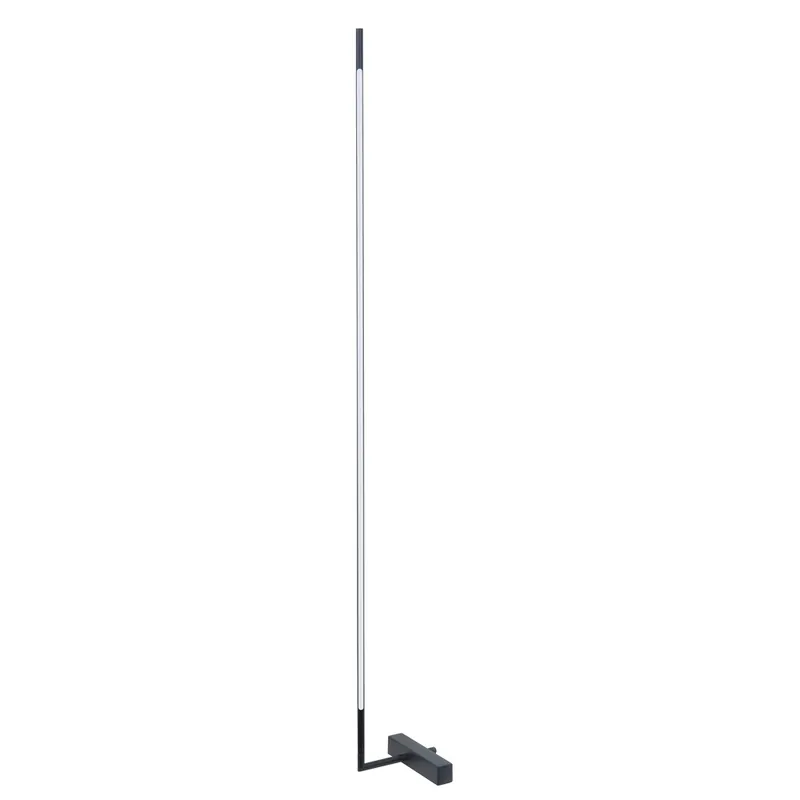 Rechtstreeks Van De Fabrikant Highlight - Design vloerlamp Amalfi zwart 140cm