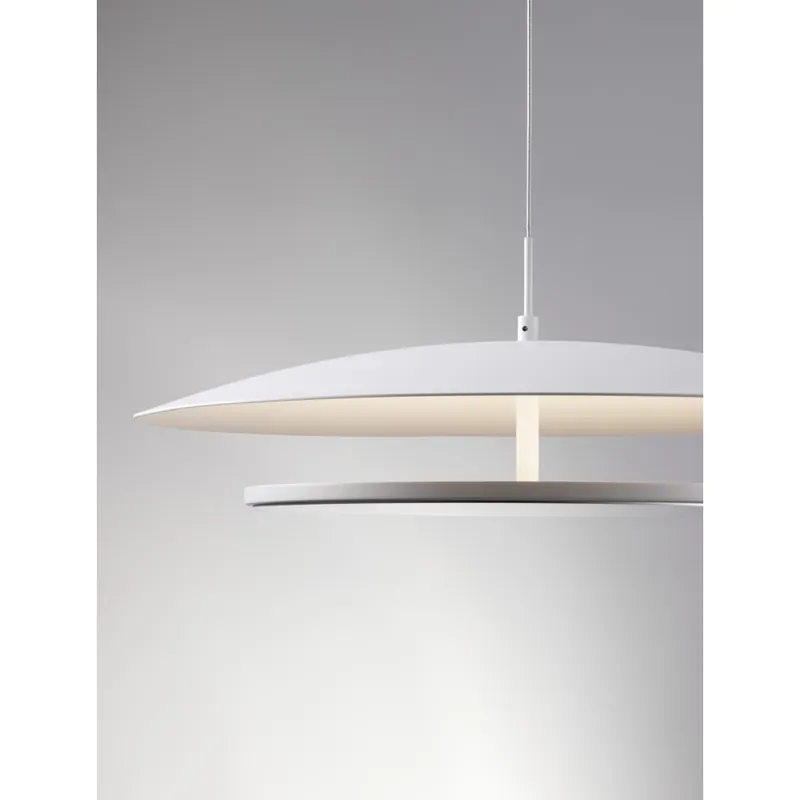 Exclusieve Aanbieding Lyora - Design hanglamp Olos wit Ø 50cm