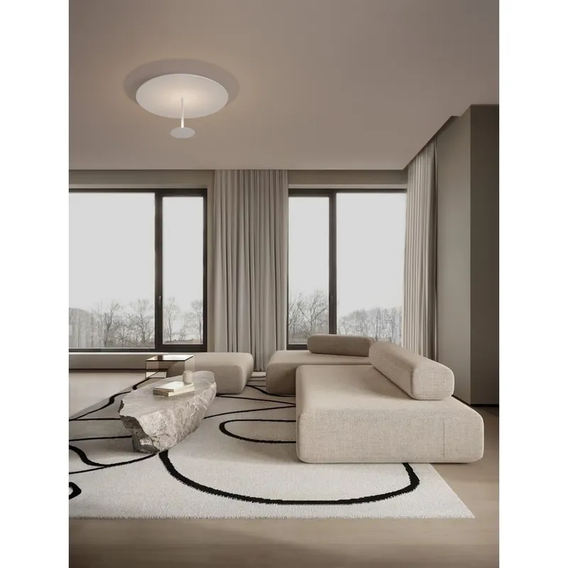 Lyora - Design plafondlamp Nima wit Ø 60cm Merkproduct