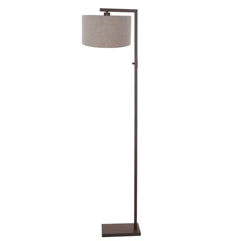Steinhauer - Vloerlamp Stang met grijze kap Populair