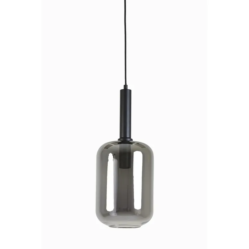 Laatste Versie Light & Living - Smoke glazen hanglamp Lekar Ø 22cm - 1x E27