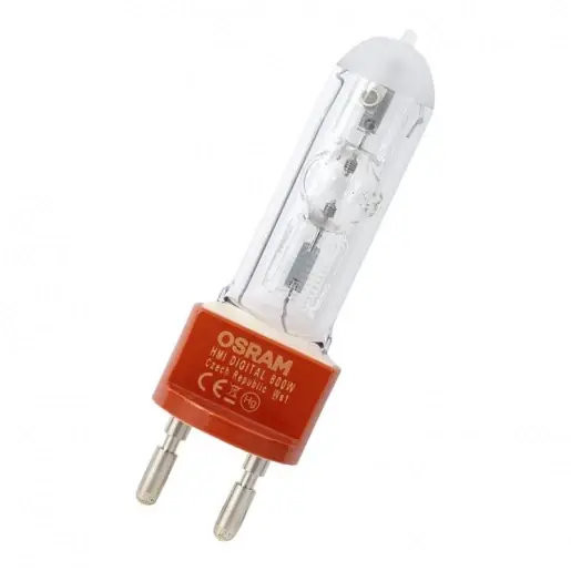 Must-Have Osram Speciaal Lampen HMI Digital G22 Speciaallamp digitaal 6300K 69000lm 800W 95V Ø30x145mm 143138