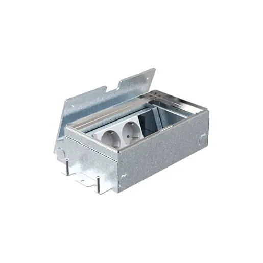 HPL Smartbox+ vloercontactdoos 65mm 2xWCD+1xM45 leeg -deksel inleg 7mm Koop Online