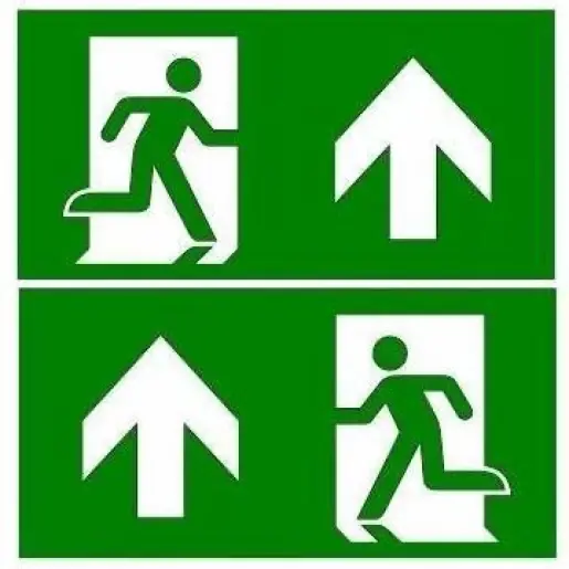 Nu Kopen Eaton Blessing Velos noodverlichting pictogram Acrylglas plaat O-ESP-IUU