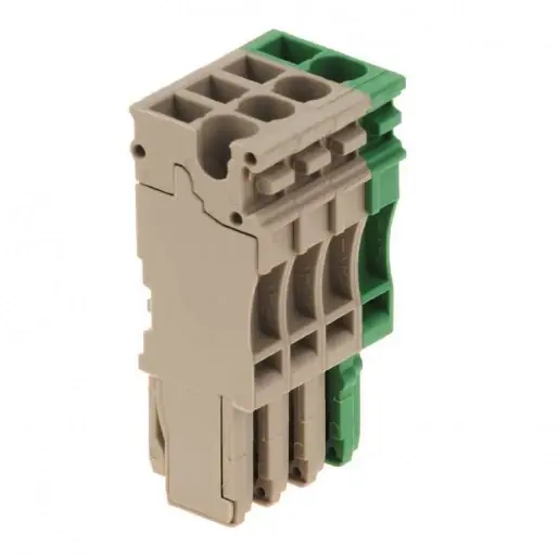 Weidmuller PLUG (TERMINAL) SET OF CONNECTORS PLUGGABLE TENSION-CLAMP CONNECTIO Tijdelijk Beschikbaar