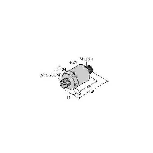 Voordeelprijs Turck PRESSURE TRANSMITTER WITH VOLTAGE OUTPUT (3-WIRE)