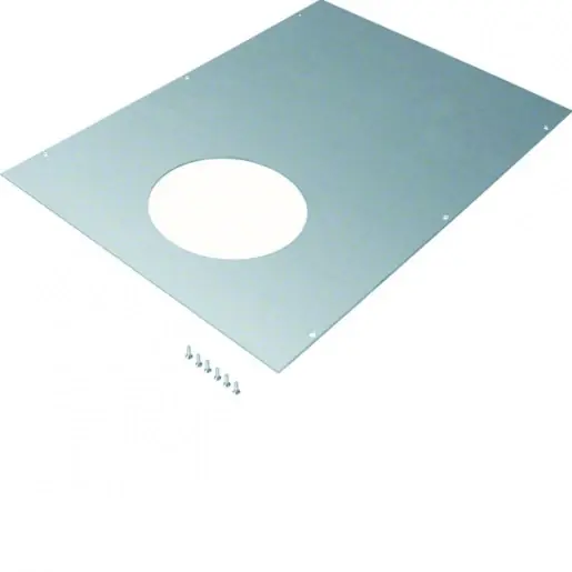 Hager Electraplan deksel voor bkf/bkw gestanst r12 rond 306mm 800x570mm Staal BKA600800R12 Hoge Kwaliteit