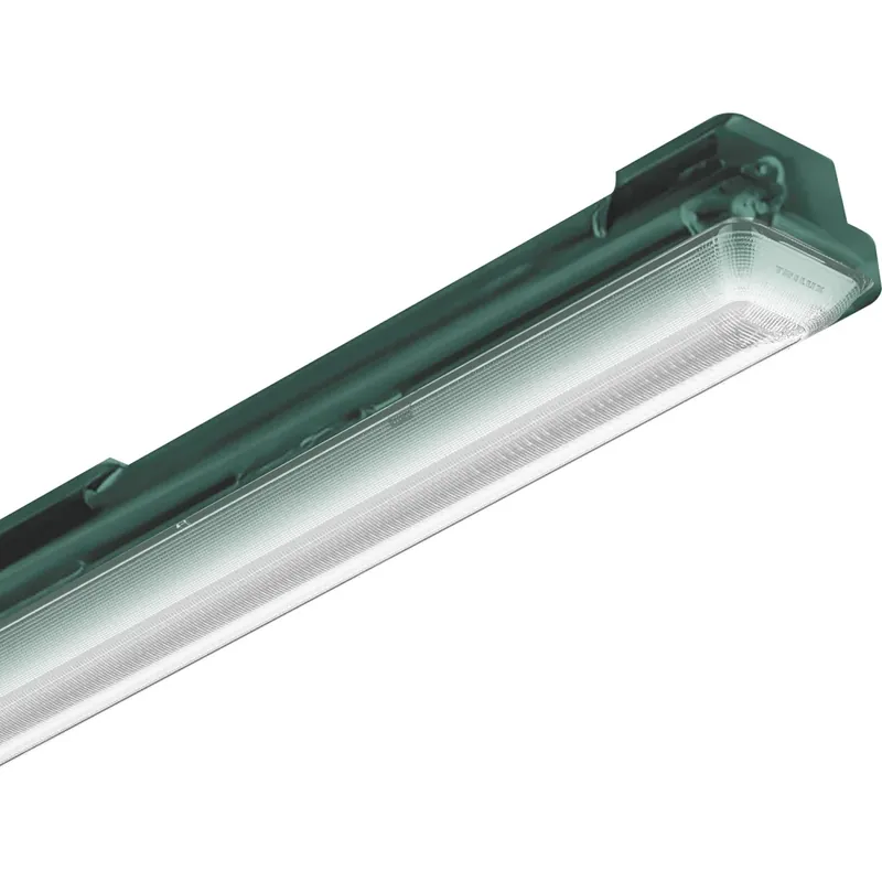 Gratis Retour Trilux Oleveon Fit LED waterdicht armatuur 3000K 1257x102mm DALI-2 Steekklem grijs 9414051