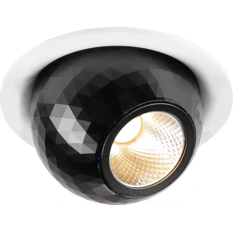 SLV Dykso inbouwspot symm 2700K 73x73mm faseafsnijding 21-40° - Mediumstralend wit 1010354 Fabrieksprijs