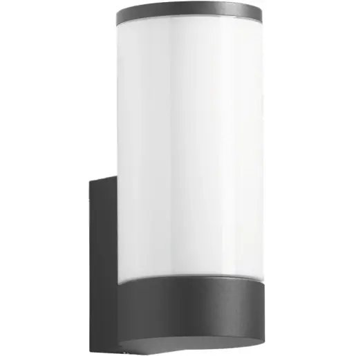 Bega wandarmatuur (binnen en buiten) 3000K 560lm 150x110mm antraciet 24849K3 Gratis Retour