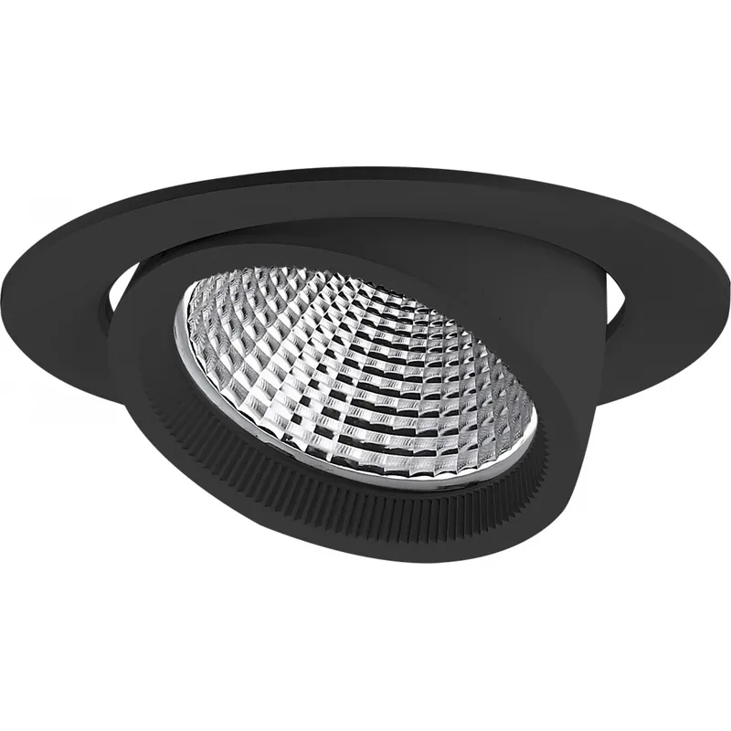 Actieprijs Light4U Sana Inbouwspot 45° 830 symm 1250lm 1-10VDALI zwart 1.002A0B830004500000