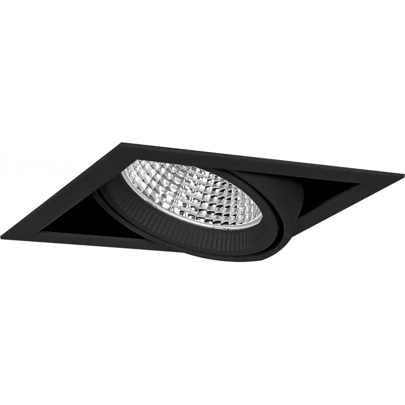 Lage Prijs Light4U Cardan Small One Inbouwspot 60° 940 symm 2900lm 1-10VDALI zwart 1.016DHB940PW6000000