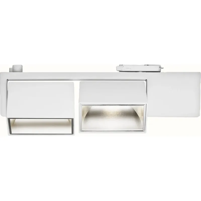 Gereduceerde Prijs Trilux Grado Twin railspot dub asym 3000K 4845lm 486x90mm wit 9917140
