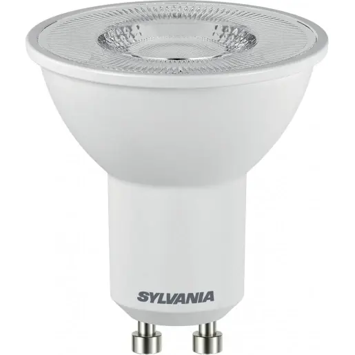 Korting Sylvania RefLED GU10 led-lamp es50 v6 110 sl 830 3000K 320lm 54mm 110° 230V wit 0029172