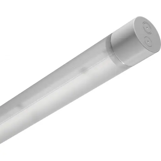 Flitsaanbieding Trilux Tugra LED armatuur 18 pxw 50 - 840 et pc 23 4000K 5000lm 1849x75mm Ø75mm Steekklem grijs 7984940