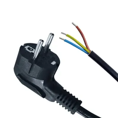 Populair Aansluitsnoer 3G1.5mm² – incl. Haakse stekker +RA 3 Mtr.