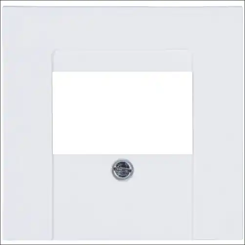 Exclusieve Aanbieding Kopp HK07 - Centraalplaat TAE/USB 373113004 Verkeerswit glanzend