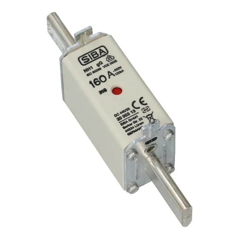 Mespatroon NH1/0 160A gL/gG 500V 135x29.5x48 Laatste Kans