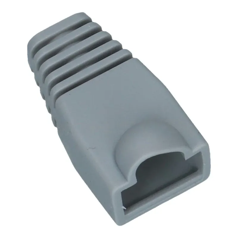 RJ45 knikbescherming grijs 10 stuks Snelle Levering
