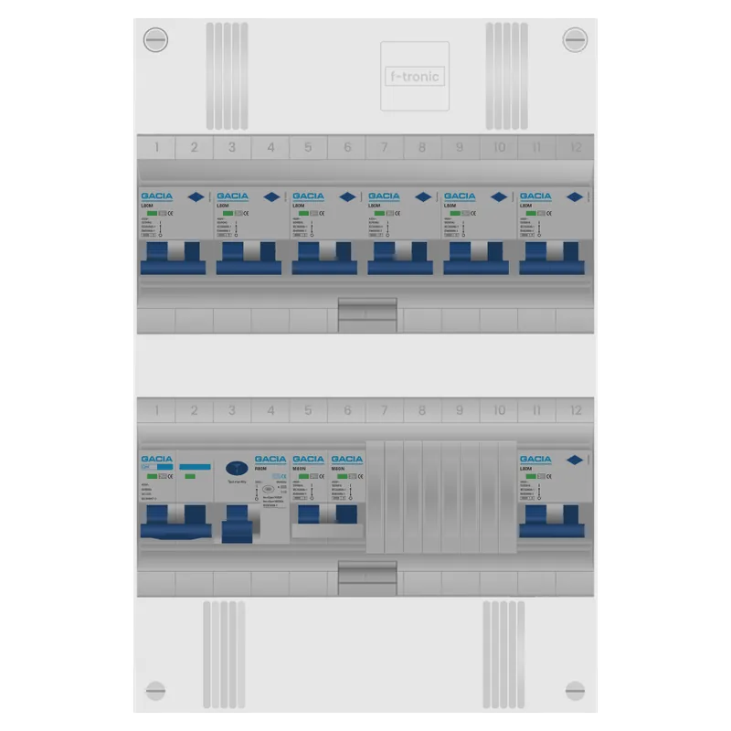 Groepenkast PV-ready 63A 1 fase 7 alamat + kookgroep Tijdelijk Beschikbaar