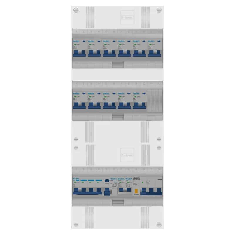 Groepenkast PV-ready 63A 3 fase 11 alamat + kookgroep + kracht Meest Verkocht